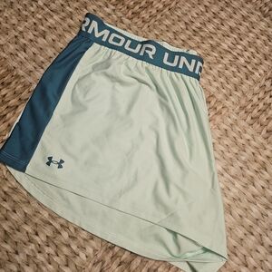 Under Armour Mint Green and Teal Skirt